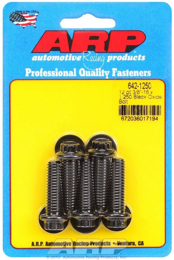 Bolt Kit - 12pt. (5) 3/8-16 x 1.250 - 6421250 Vinyasa Automotive
