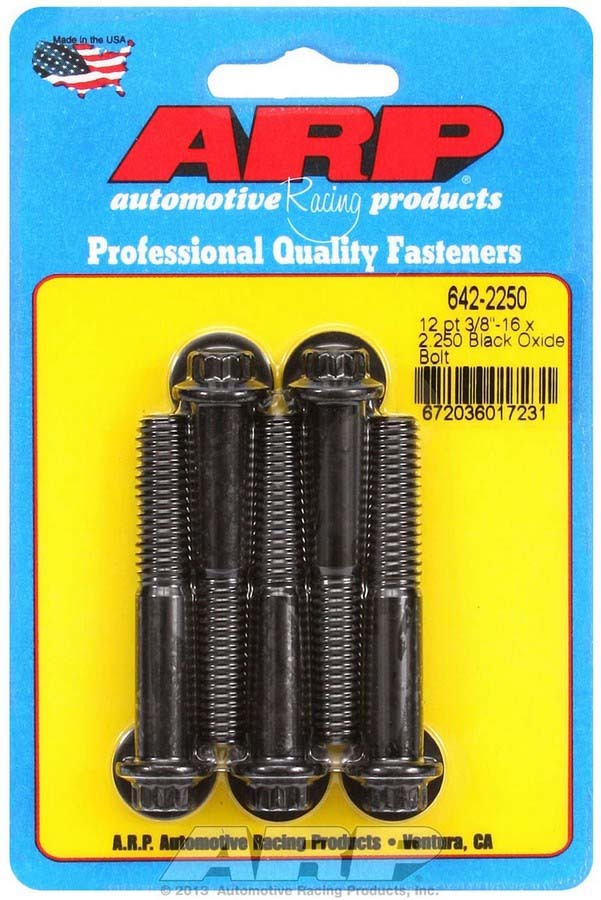 Bolt Kit - 12pt. (5) 3/8-16 x 2.250 - 6422250 Vinyasa Automotive