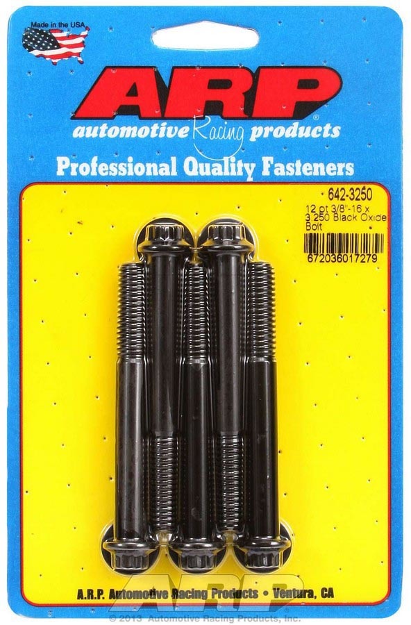 Bolt Kit - 12pt. (5) 3/8-16 x 3.250 - 6423250 Vinyasa Automotive