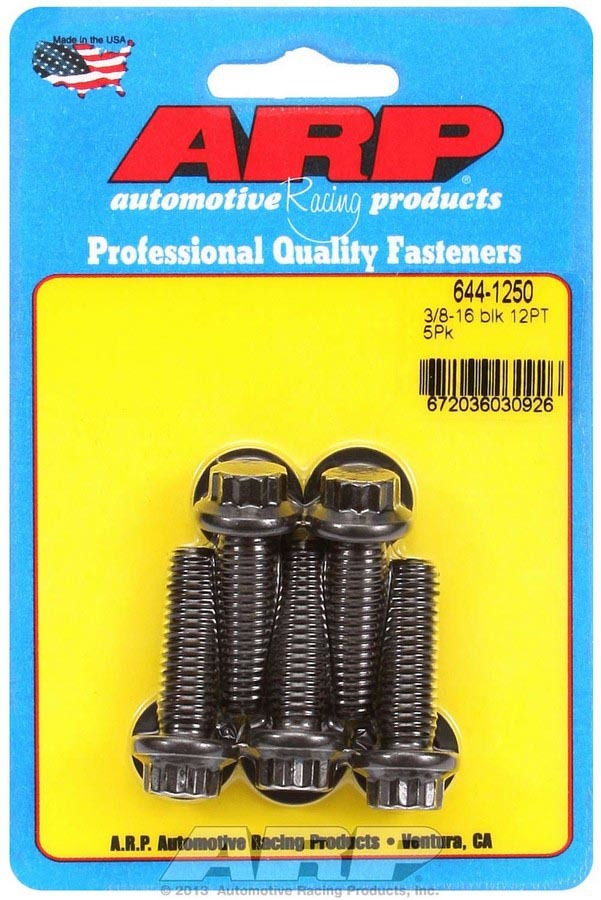 Bolt Kit - 12pt. (5) 3/8-16 x 1.250 - 6441250 Vinyasa Automotive