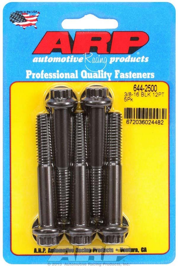 Bolt Kit - 12pt. (5) 3/8-16 x 2.500 - 6442500 Vinyasa Automotive