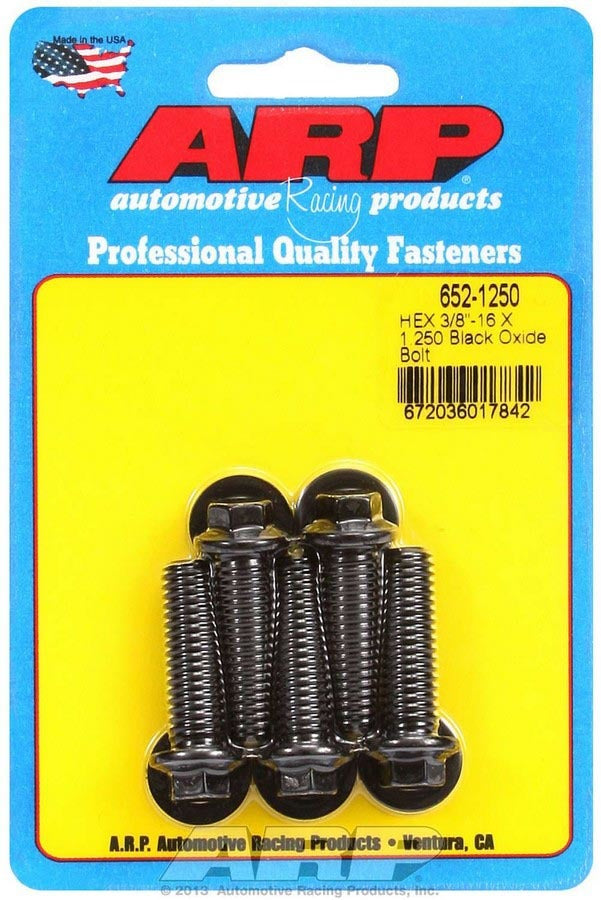 Bolt Kit - 6pt. (5) 3/8-16 x 1.250 - 6521250 Vinyasa Automotive