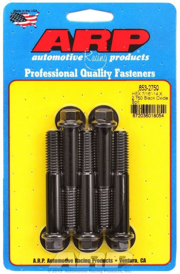Bolt Kit - 6pt. (5) 7/16-14 x 2.750 - 6532750 Vinyasa Automotive