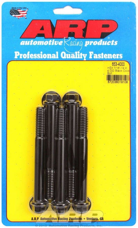 Bolt Kit - 6pt. (5) 7/16-14 x 4.000 - 6534000 Vinyasa Automotive
