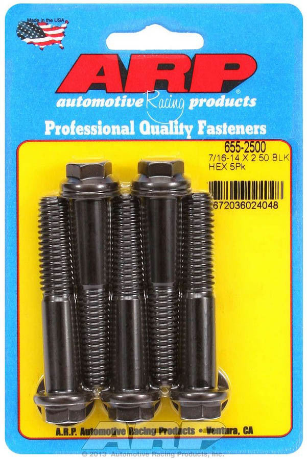Bolt Kit - 6pt. (5) 7/16-14 x 2.500 - 6552500 Vinyasa Automotive