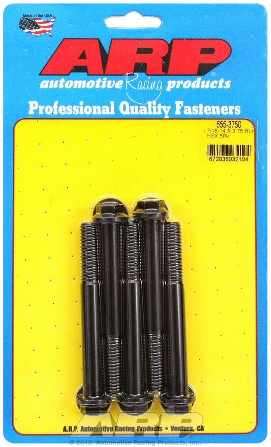 Bolt Kit - 6pt. (5) 7/16-14 x 3.750 - 6553750 Vinyasa Automotive