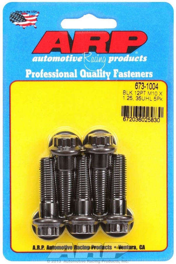 Bolt Kit - 12pt (5pk) 10mm x 1.25 x 35mm - 6731004 Vinyasa Automotive