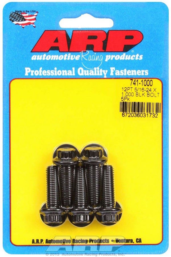Bolt Kit - 12pt. (5) 5/16-24 x 1.000 - 7411000 Vinyasa Automotive