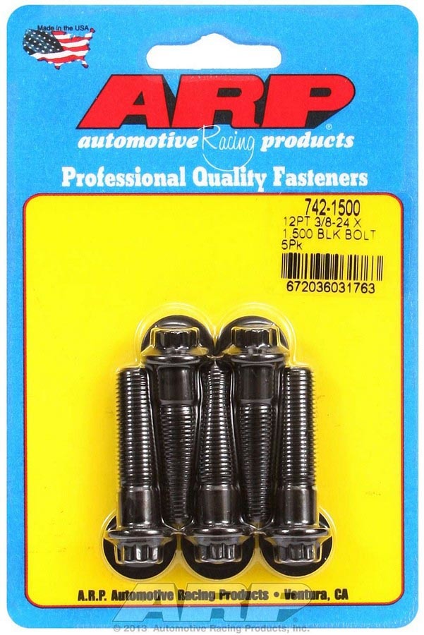 Bolt Kit - 12pt. (5) 3/8-24 x 1.500 - 7421500 Vinyasa Automotive