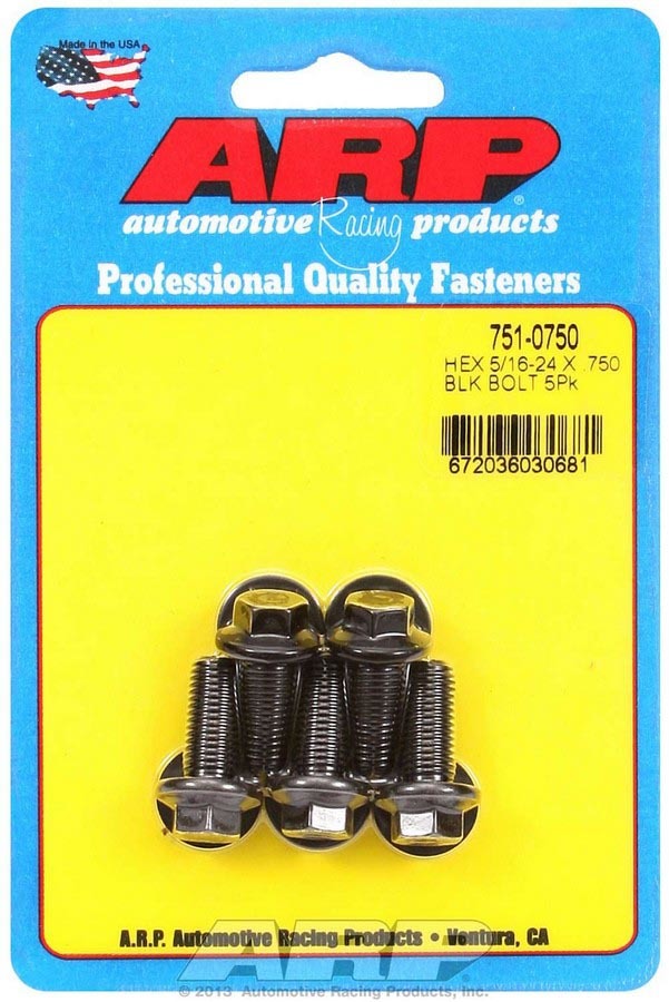 Bolt Kit - 6pt. (5) 5/16-24 x .750 - 7510750 Vinyasa Automotive