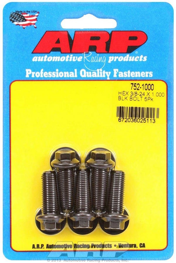 Bolt Kit - 6pt. (5) 3/8-24 x 1.000 - 7521000 Vinyasa Automotive