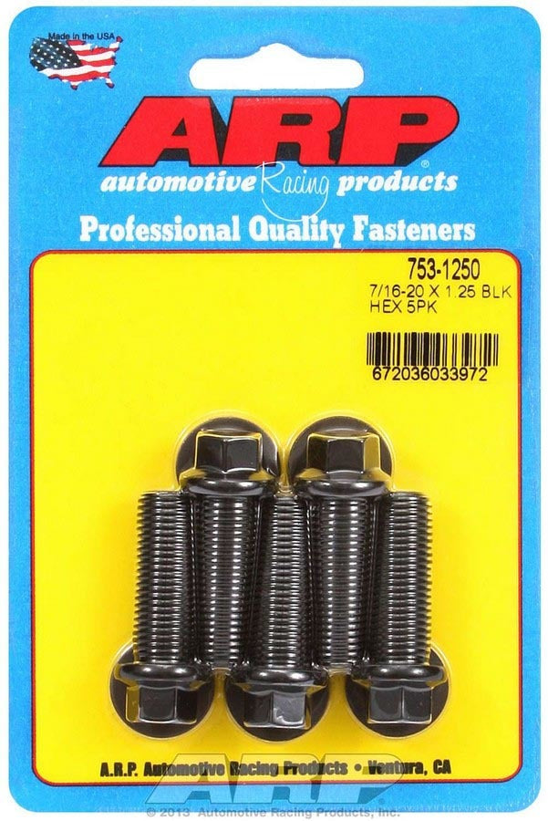 Bolt Kit - 6pt. (5) 7/16-20 x 1.250 - 7531250 Vinyasa Automotive