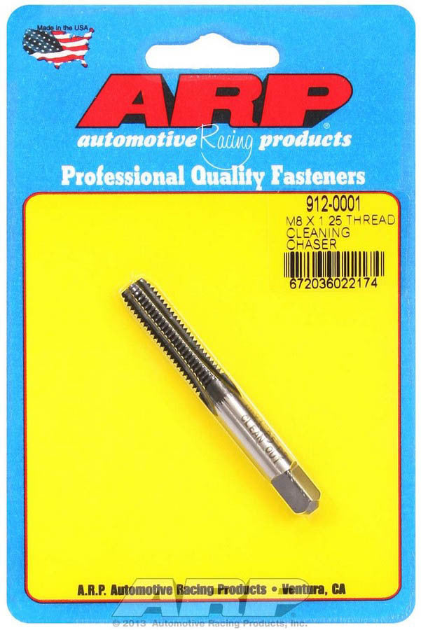 Thread Cleaning Tap 8mm x 1.25 - 9120001 Vinyasa Automotive