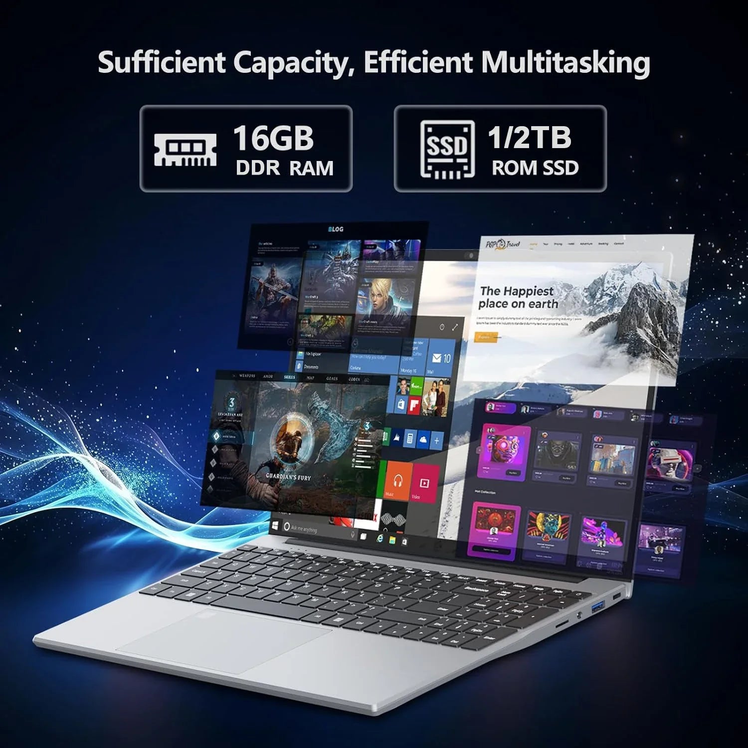 Core I9 Gaming Laptop 10980HK 16GB RAM 1TB SSD Notebook S And B Enterprise