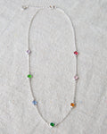 Silver Pop of Color Necklace Downeast