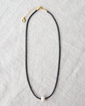 Pearl and Cord Necklace Downeast
