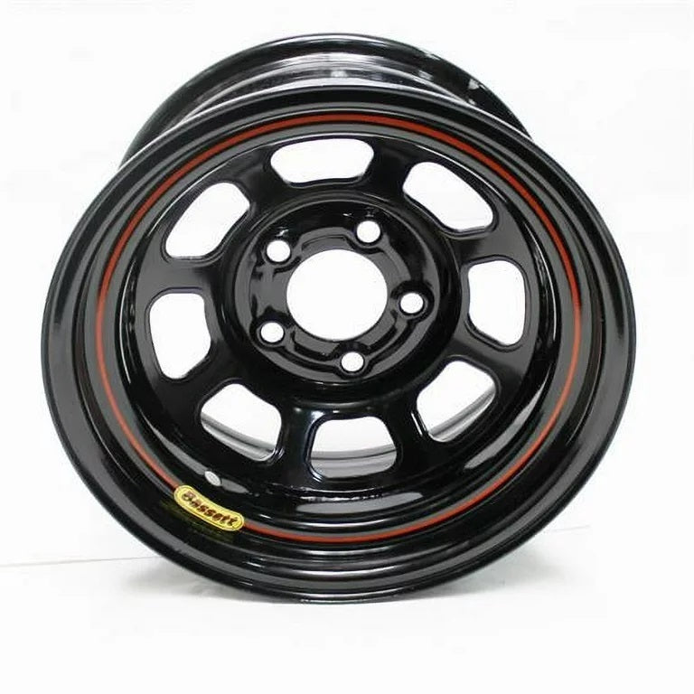 15X7 5x100MM 2in Black - 57RN2 Vinyasa Automotive