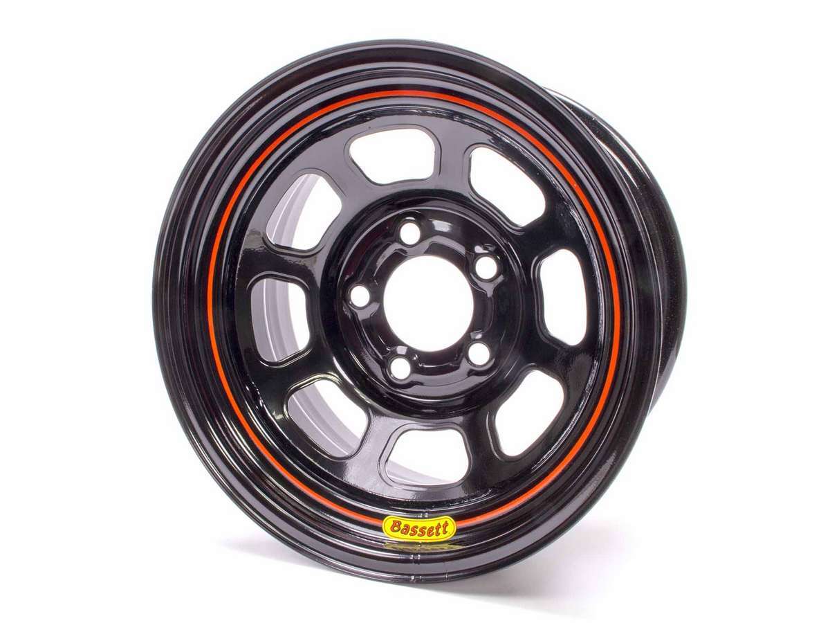 15x8 5x5 Black Spun - 58S52 Vinyasa Automotive