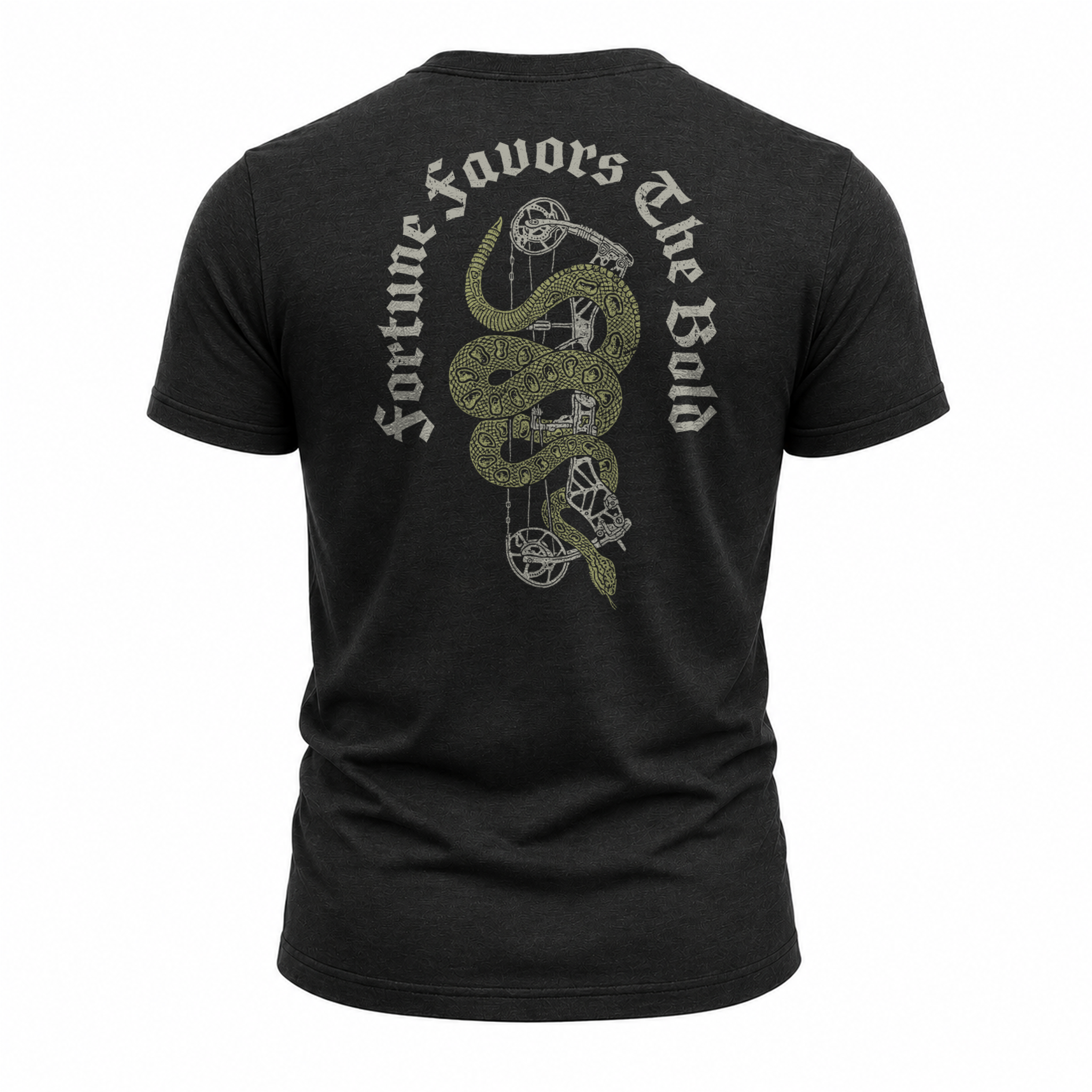 "Fortune Favors The Bold" Tee Bow Crew Apparel - Bow Hunting Lifestyle Apparel