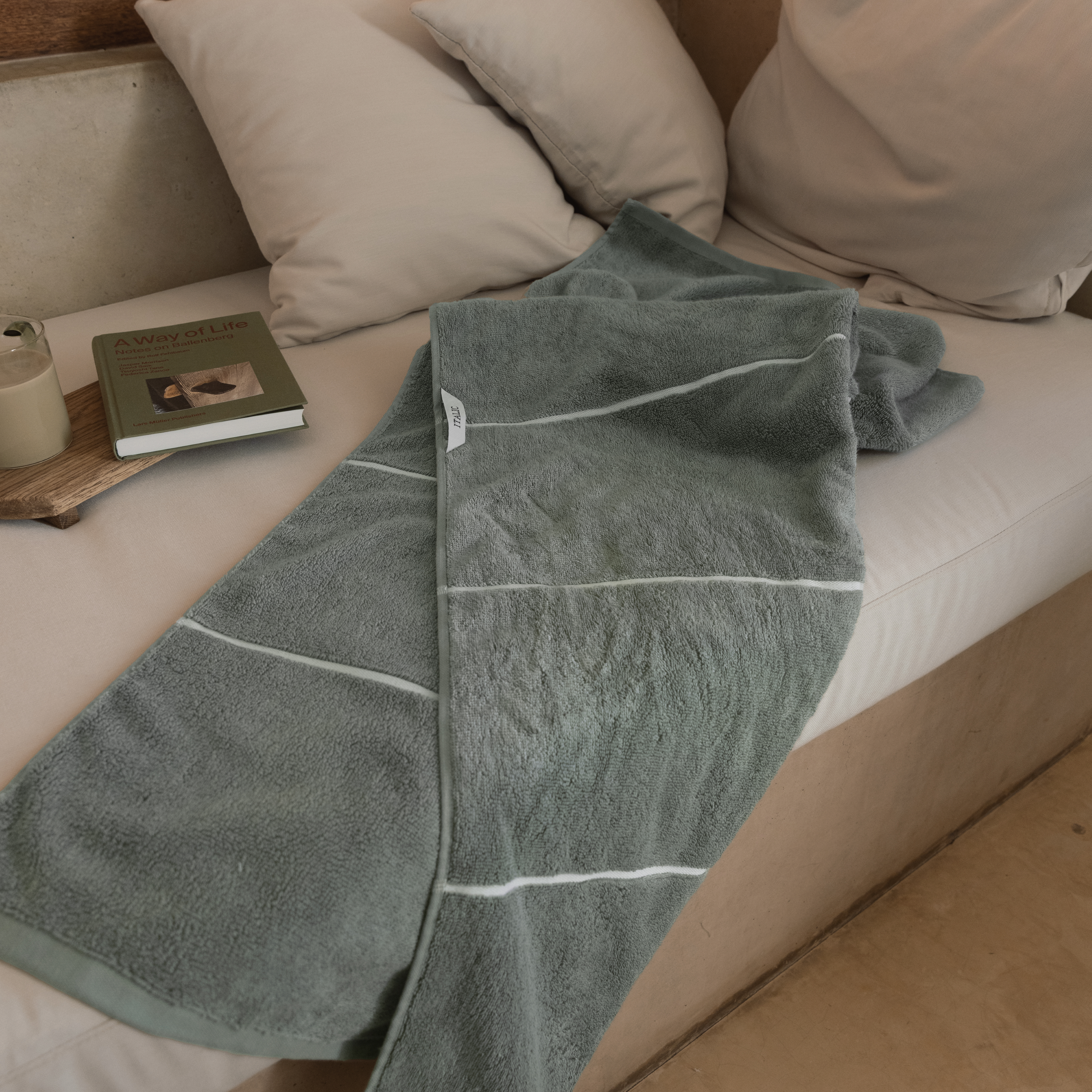 Deia Australian Cotton Towels Italic