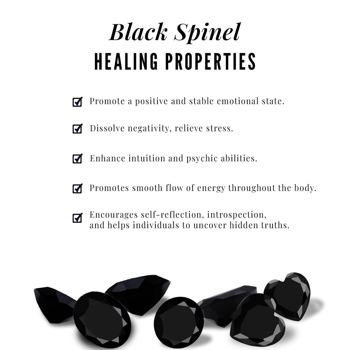 0.9 Carat Black Spinel and Diamond Classic Halo Stud Earrings