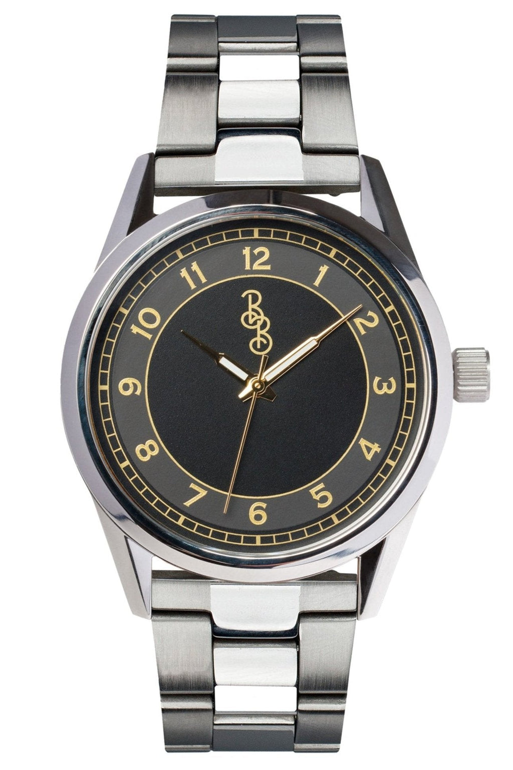 Black and Gold Classic Watch The Beyond Boring Watch Company