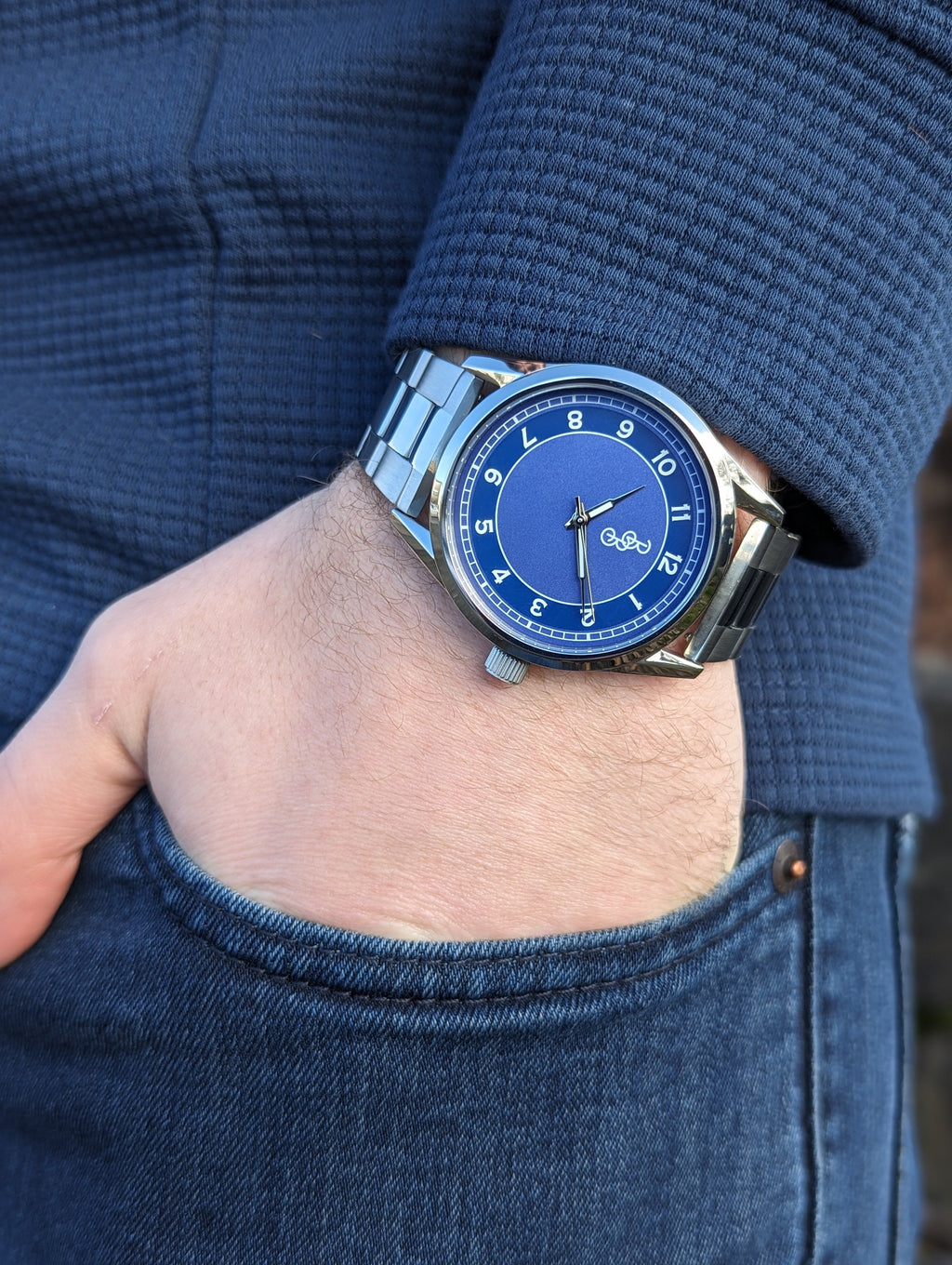 Blue Classic Watch The Beyond Boring Watch Company