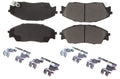 Posi-Quiet Ceramic Brake Pads with Shims and Har - 1050373 Vinyasa Automotive