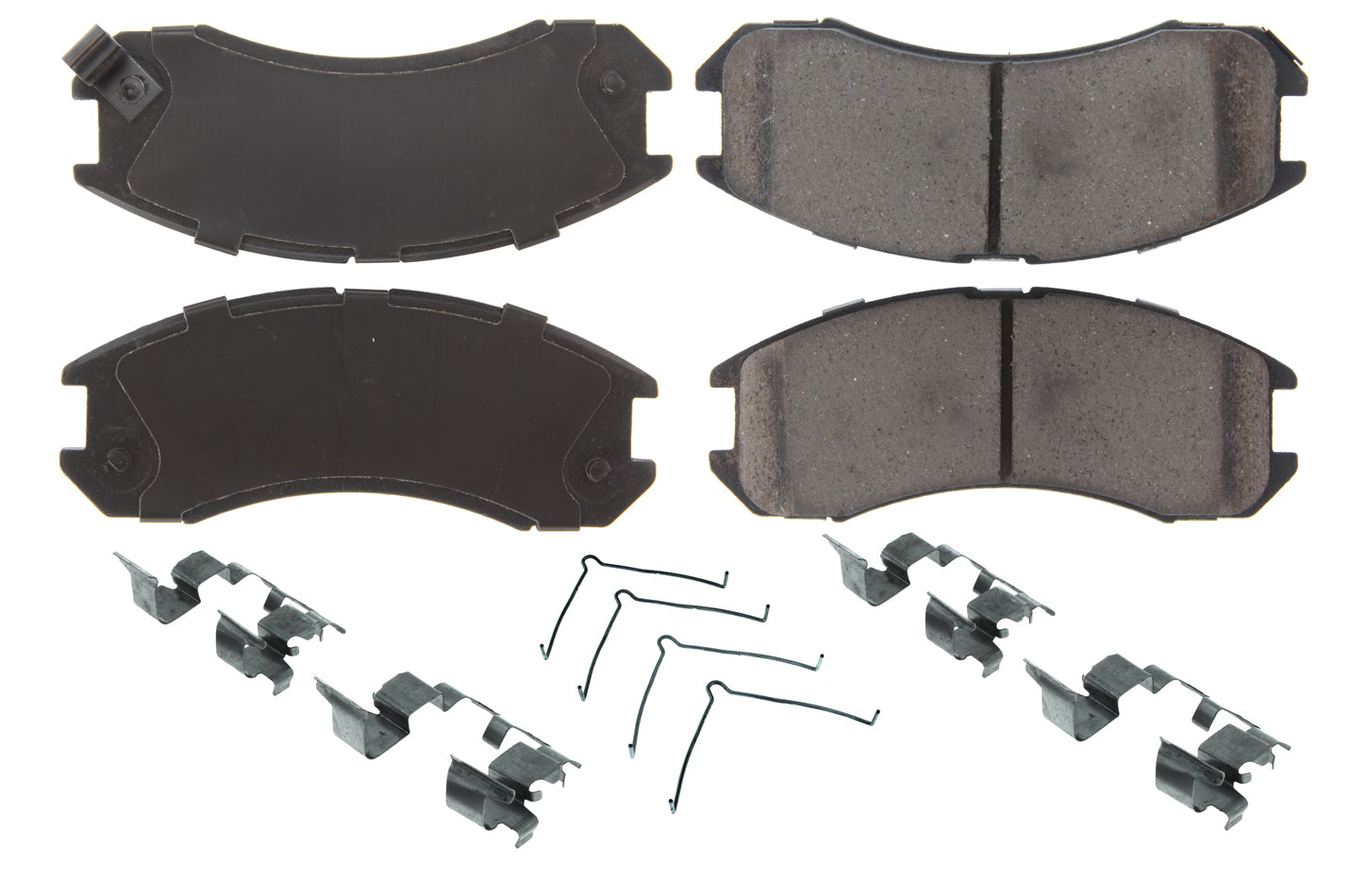 Posi-Quiet Ceramic Brake Pads with Shims and Har - 1050399 Vinyasa Automotive