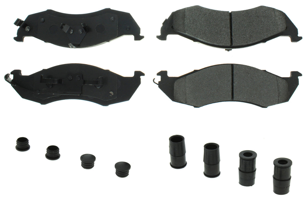 Posi-Quiet Ceramic Brake Pads with Shims and Har - 1050576 Vinyasa Automotive