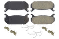 Posi-Quiet Ceramic Brake Pads with Shims and Har - 1050584 Vinyasa Automotive