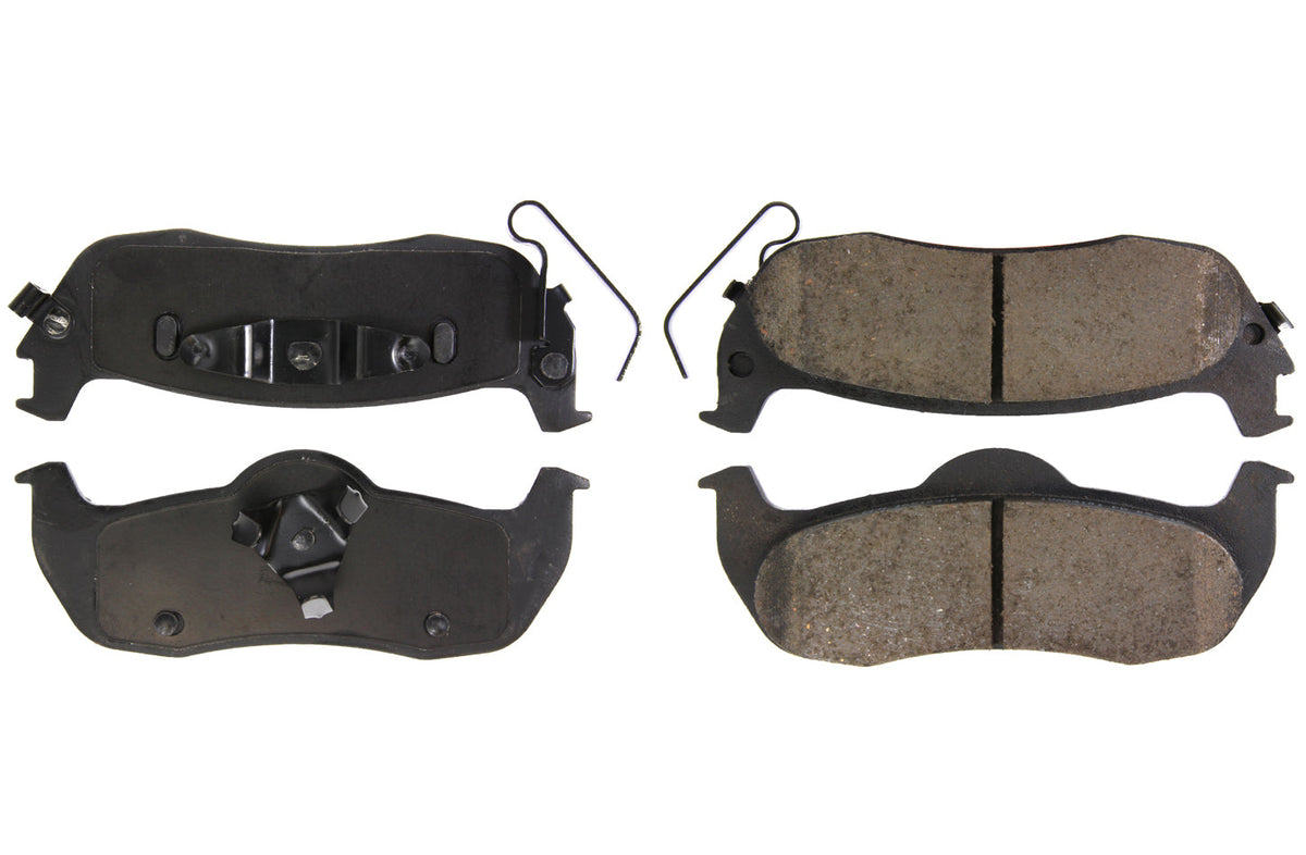 Posi-Quiet Ceramic Brake Pads with Shims and Har - 1051041 Vinyasa Automotive