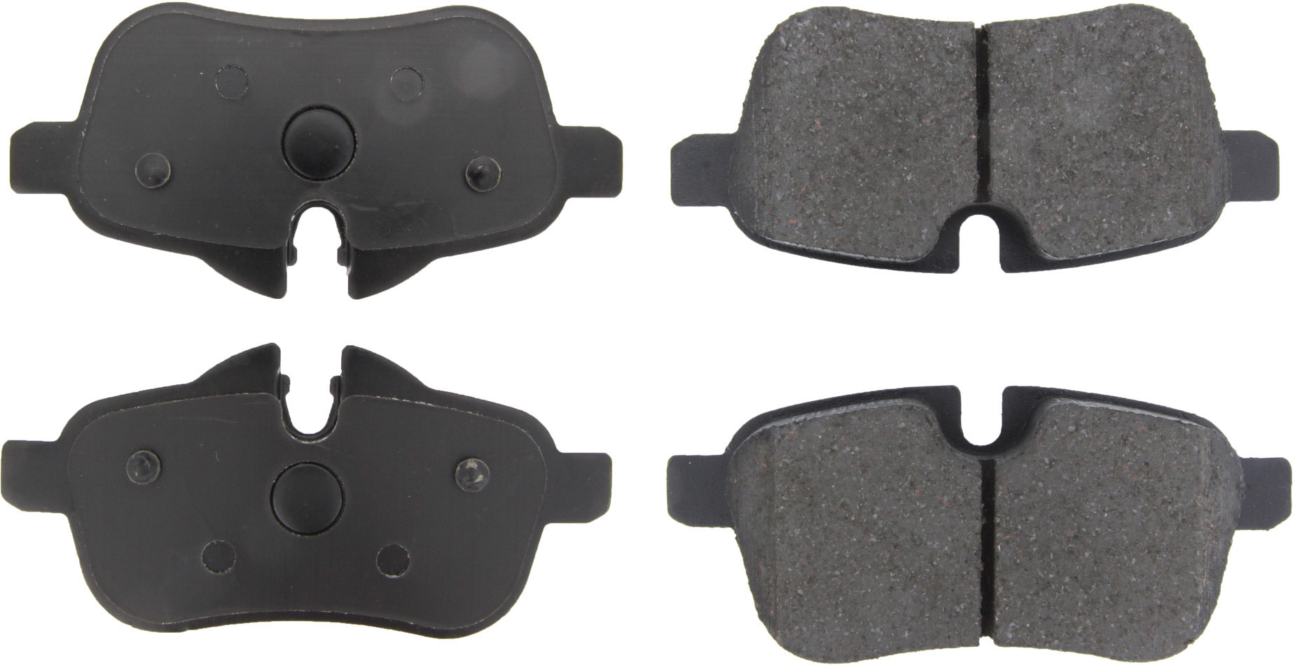 Posi-Quiet Ceramic Brake Pads with Shims and Har - 1051433 Vinyasa Automotive