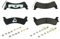 Posi-Quiet Extended Wear Brake Pads with Shims a - 1060666 Vinyasa Automotive