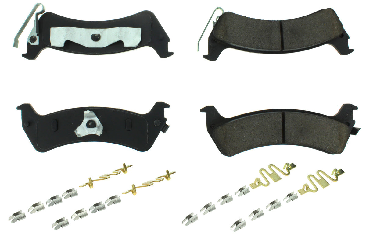 Posi-Quiet Extended Wear Brake Pads with Shims a - 1060666 Vinyasa Automotive