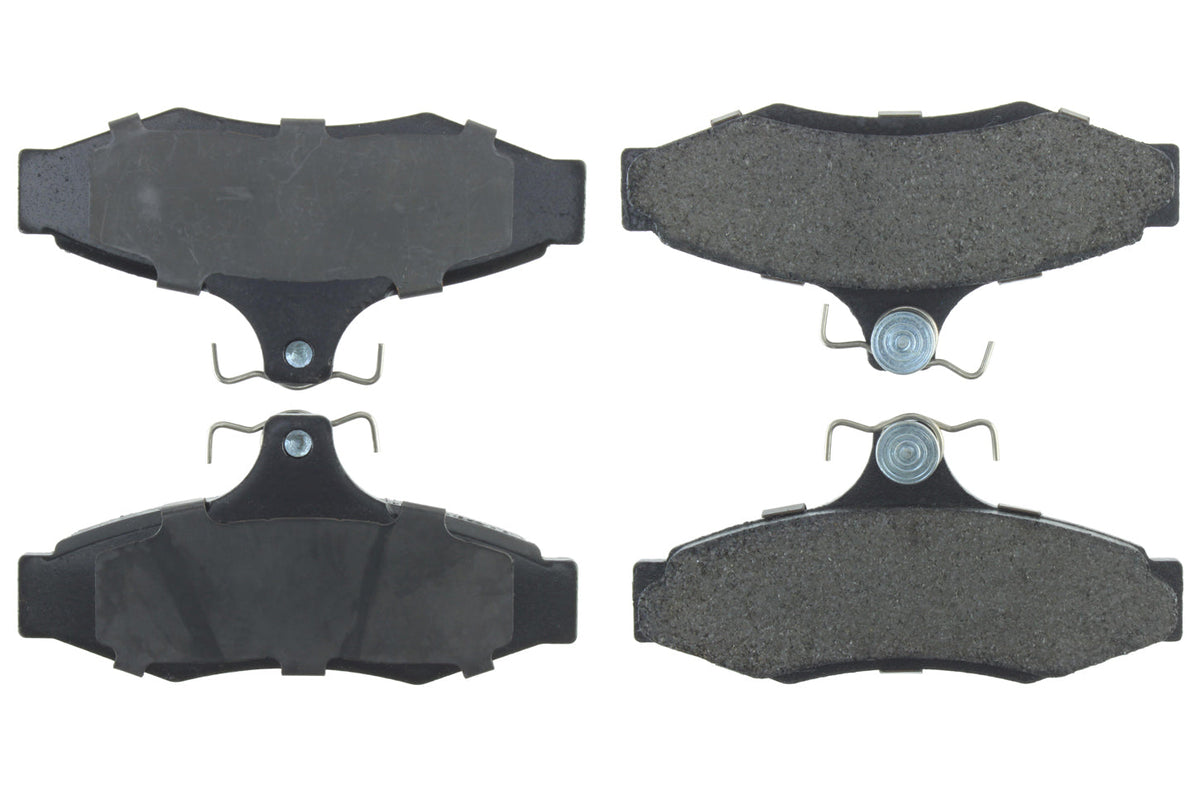 Posi-Quiet Extended Wear Brake Pads with Shims a - 1060699 Vinyasa Automotive