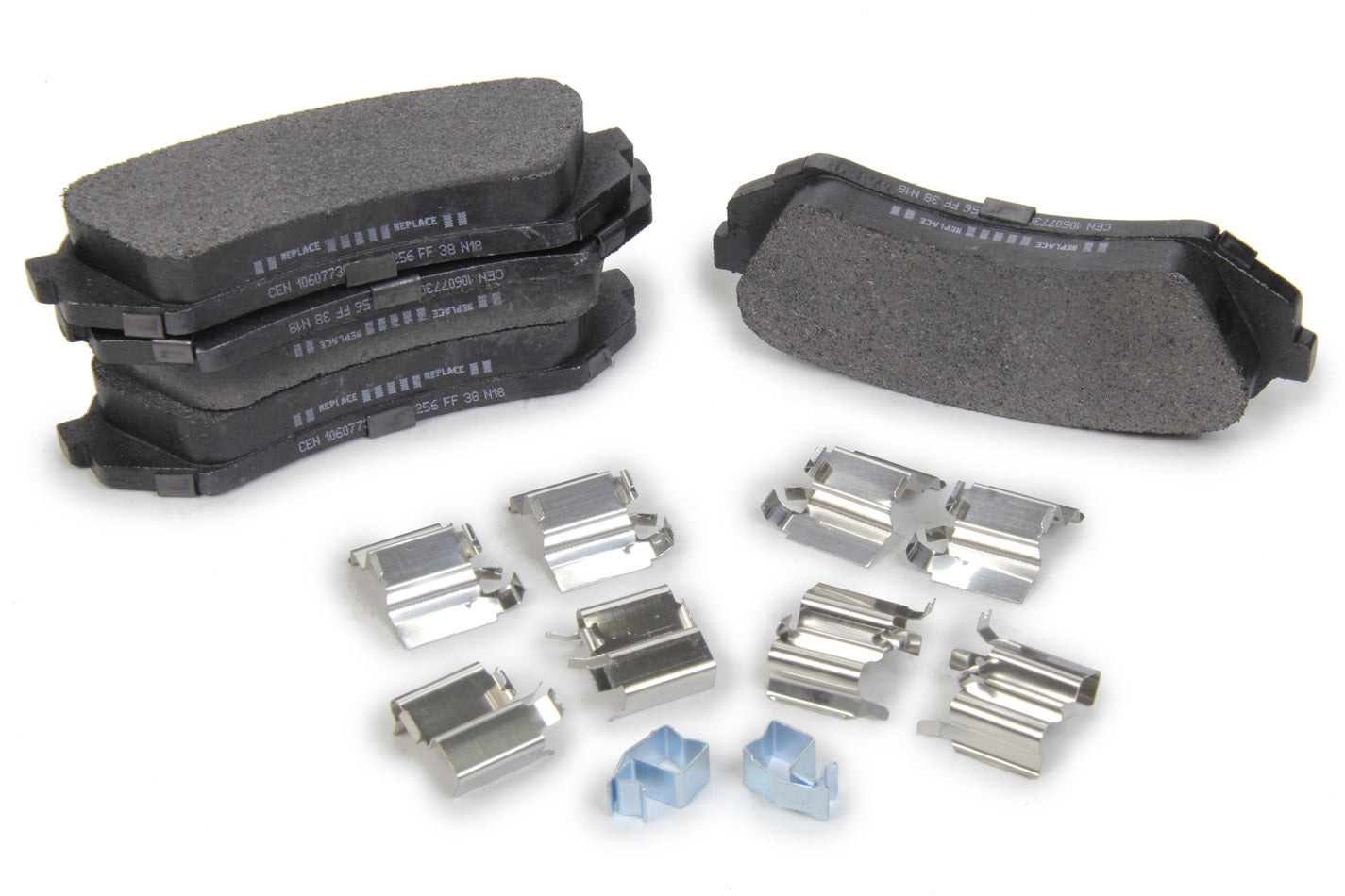 Posi-Quiet Extended Wear Brake Pads with Shims a - 1060773 Vinyasa Automotive