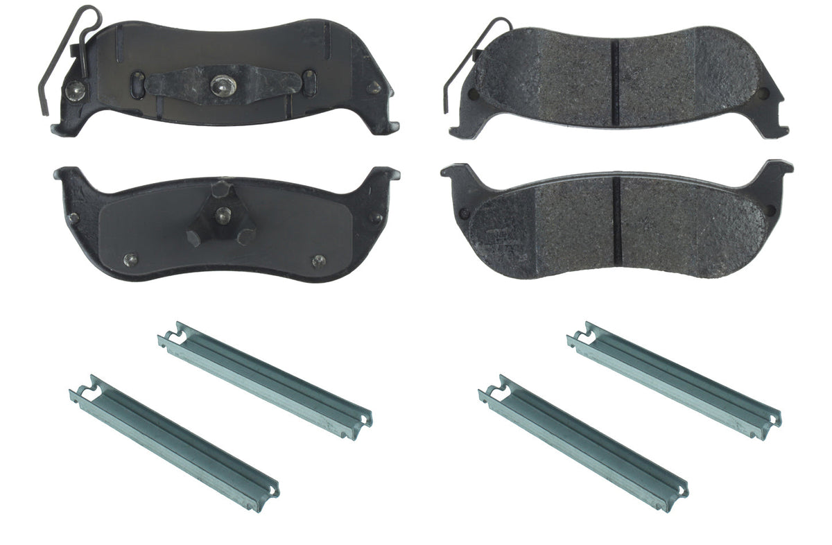 Posi-Quiet Extended Wear Brake Pads with Shims a - 1060998 Vinyasa Automotive