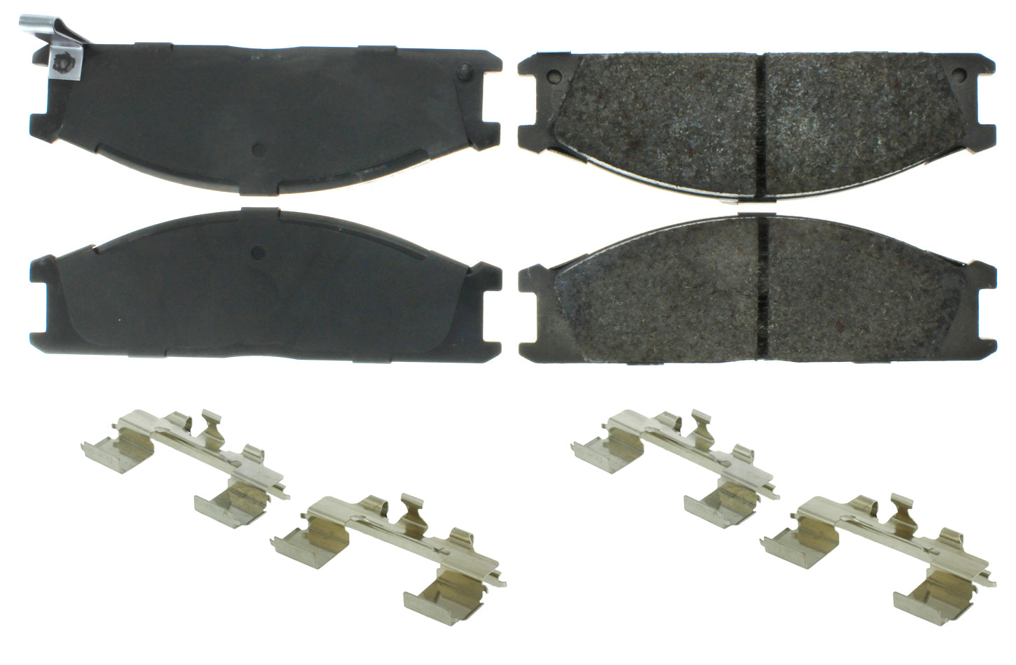 Premium Semi-Metallic Br ake Pads with Shims and - 3000333 Vinyasa Automotive