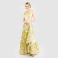 The Sleeveless Side Bottom Flounce Gown Classic Cenia New York
