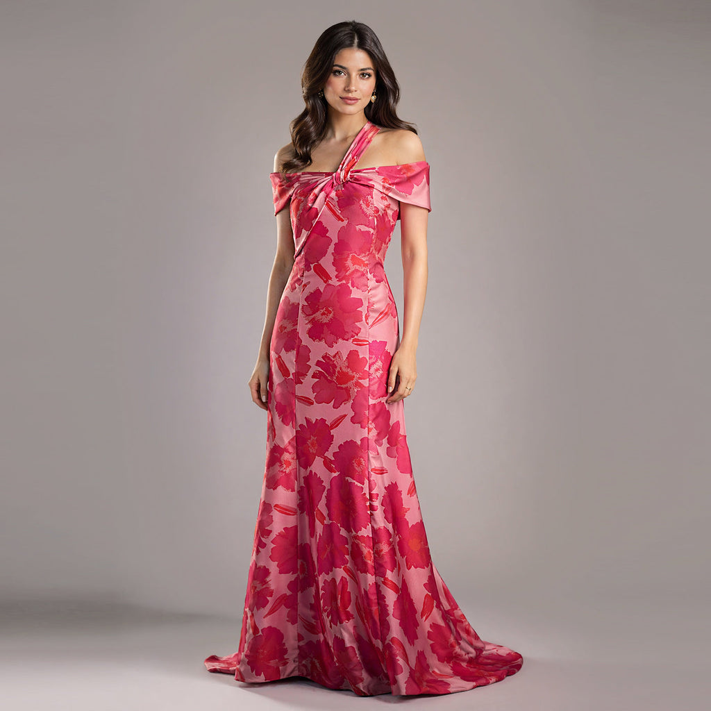 The Off The Shoulder Bow Gown Cenia New York
