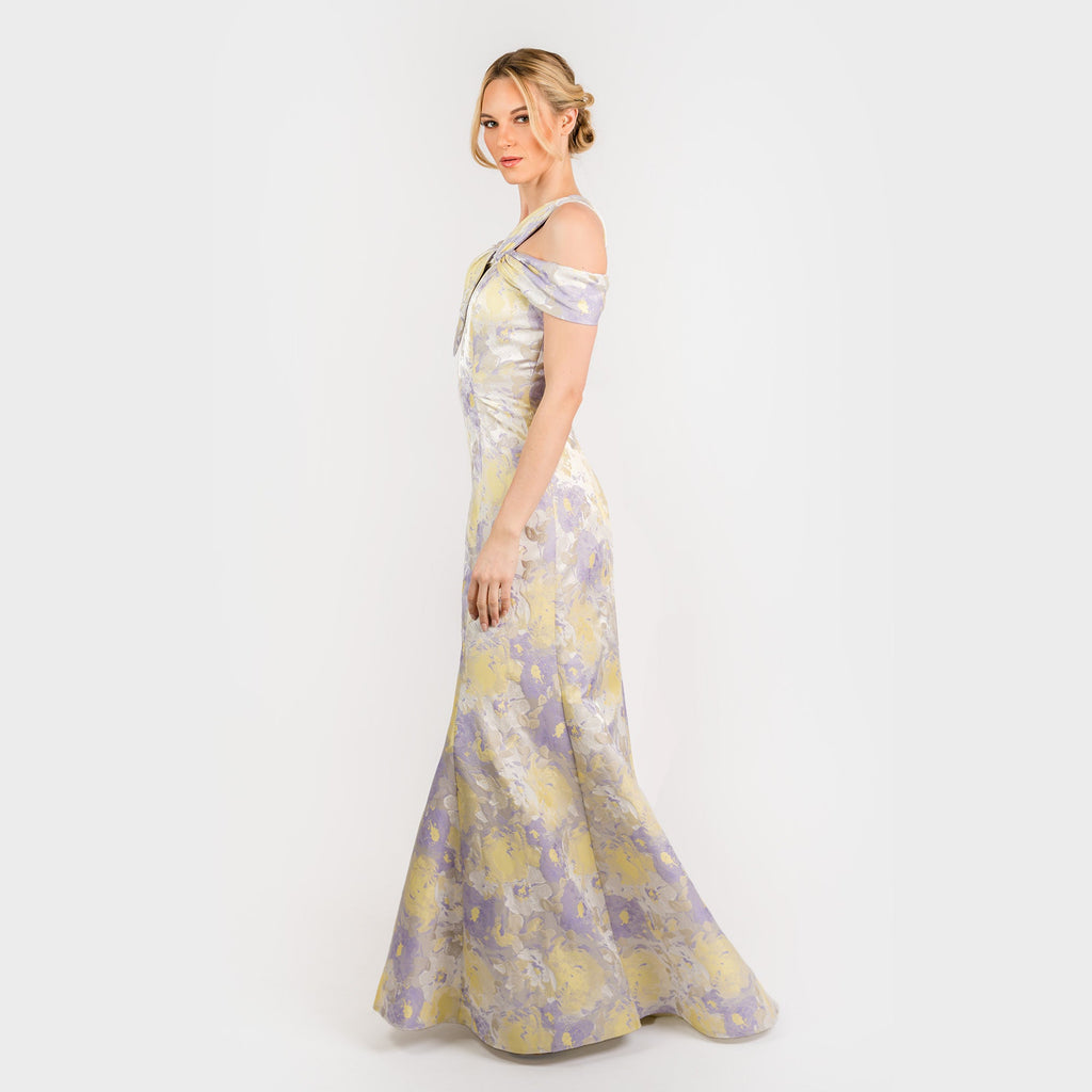 The Off The Shoulder Bow Gown Cenia New York