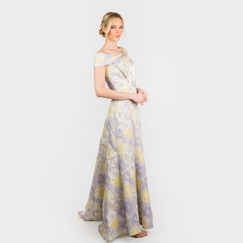 The Off The Shoulder Bow Gown Cenia New York