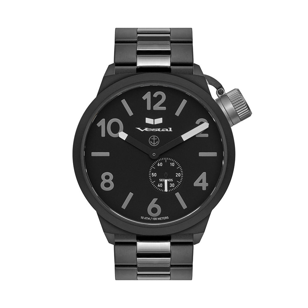 CANTEEN METAL - Black Vestal Watch