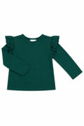 Spruce L/S Ruffle Tee Mila & Rose ®