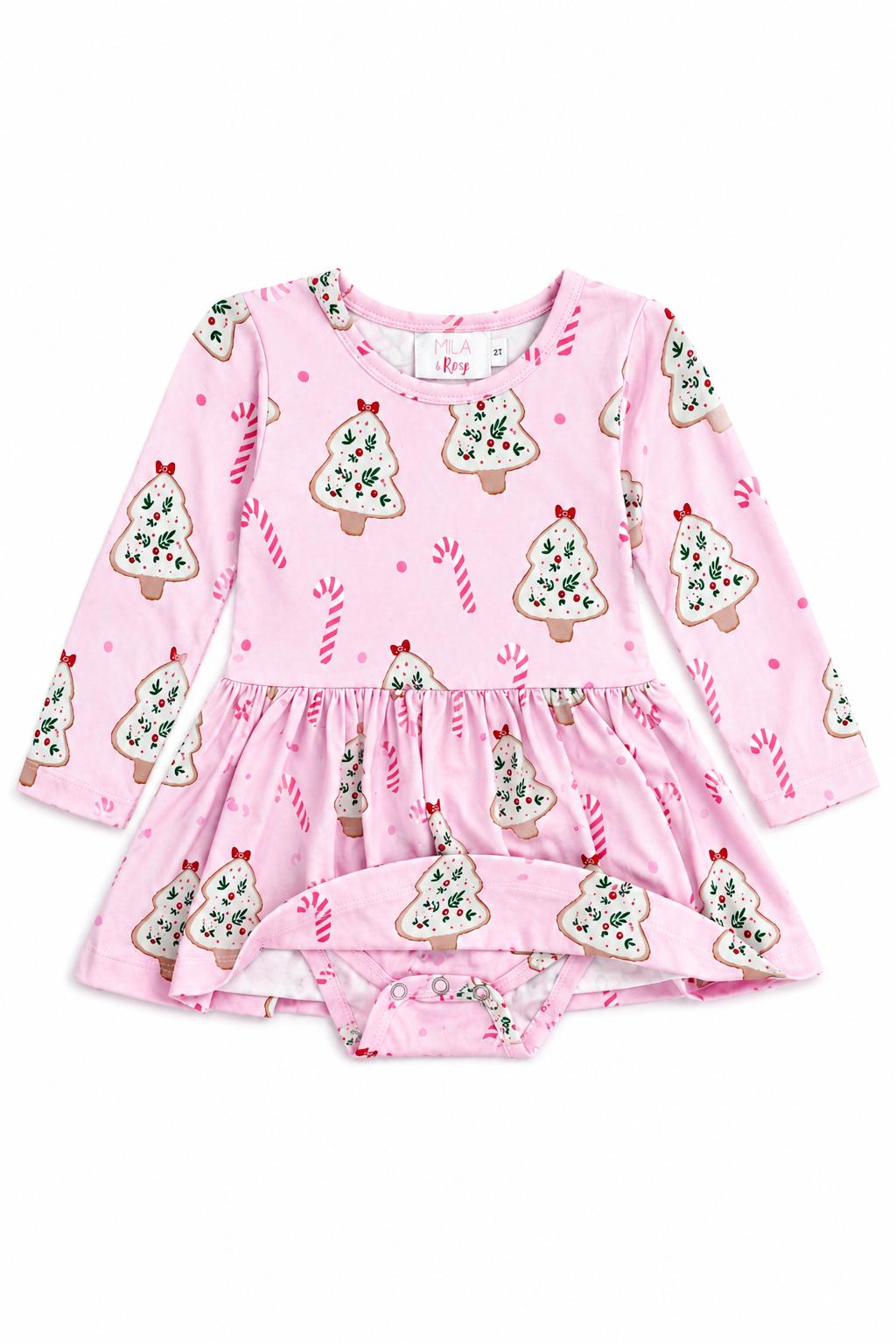 Christmas Cookies L/S Twirl Bodysuit Mila & Rose ®