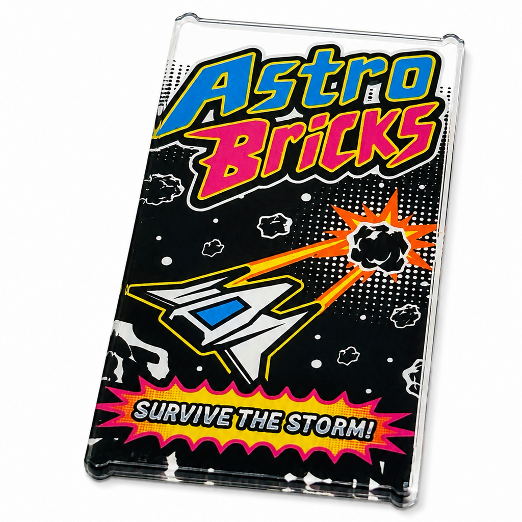 Astro Bricks Promo Arcade 4x6 Glass Window B3 Customs