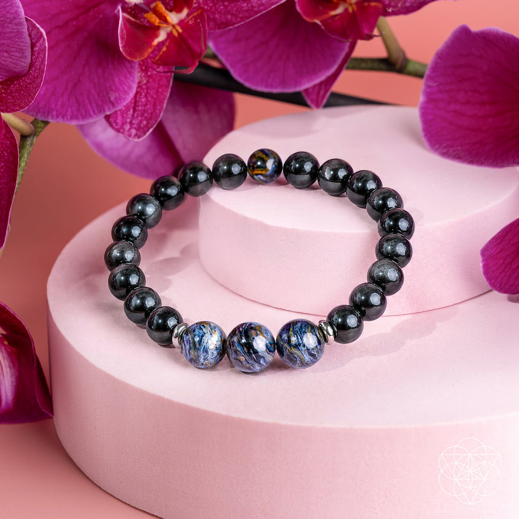 Shattered, Then Whole: Ultra-Rare Namibian Pietersite Bracelet Conscious Items