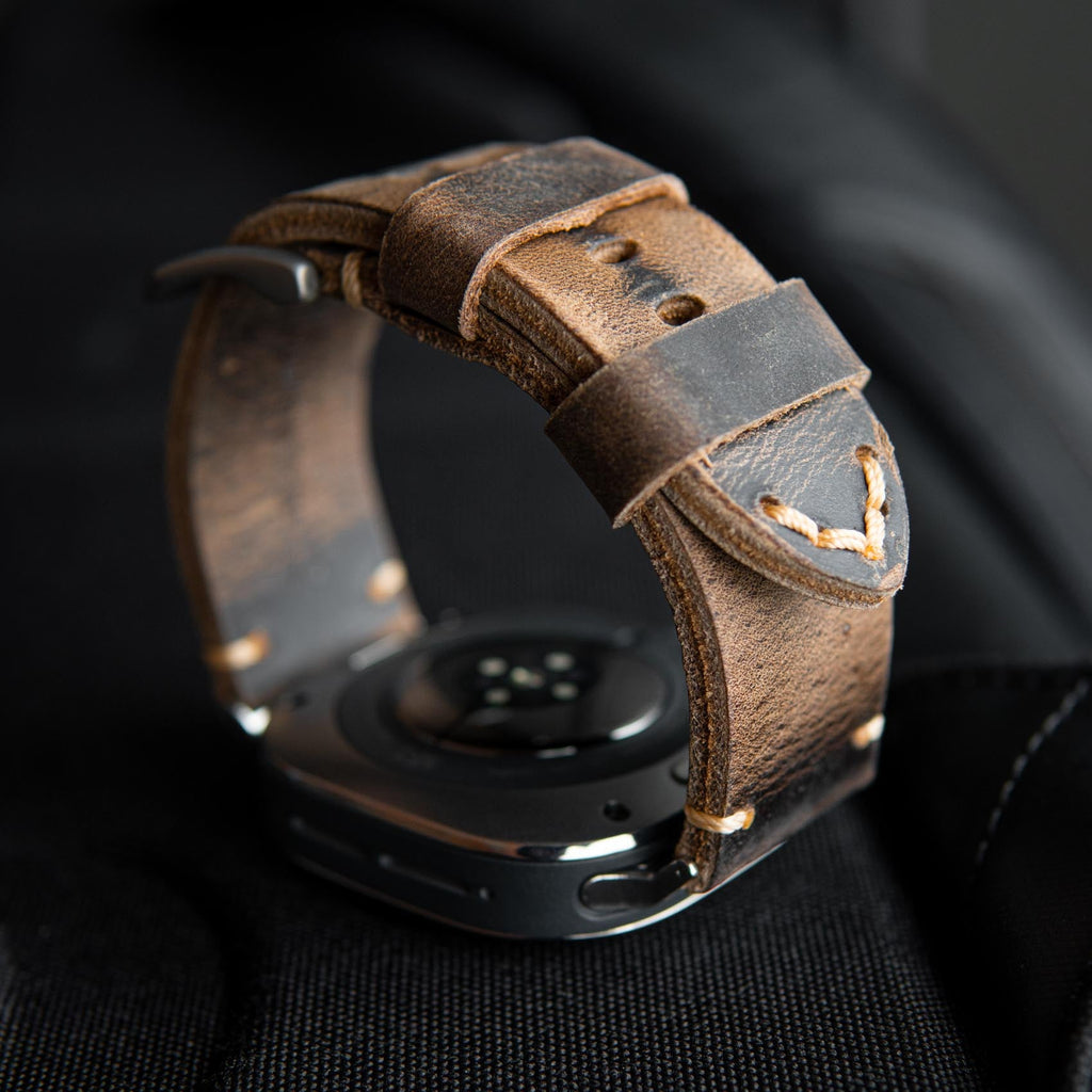 Leather Strap R01 for Samsung Galaxy Watch Ultra Robust