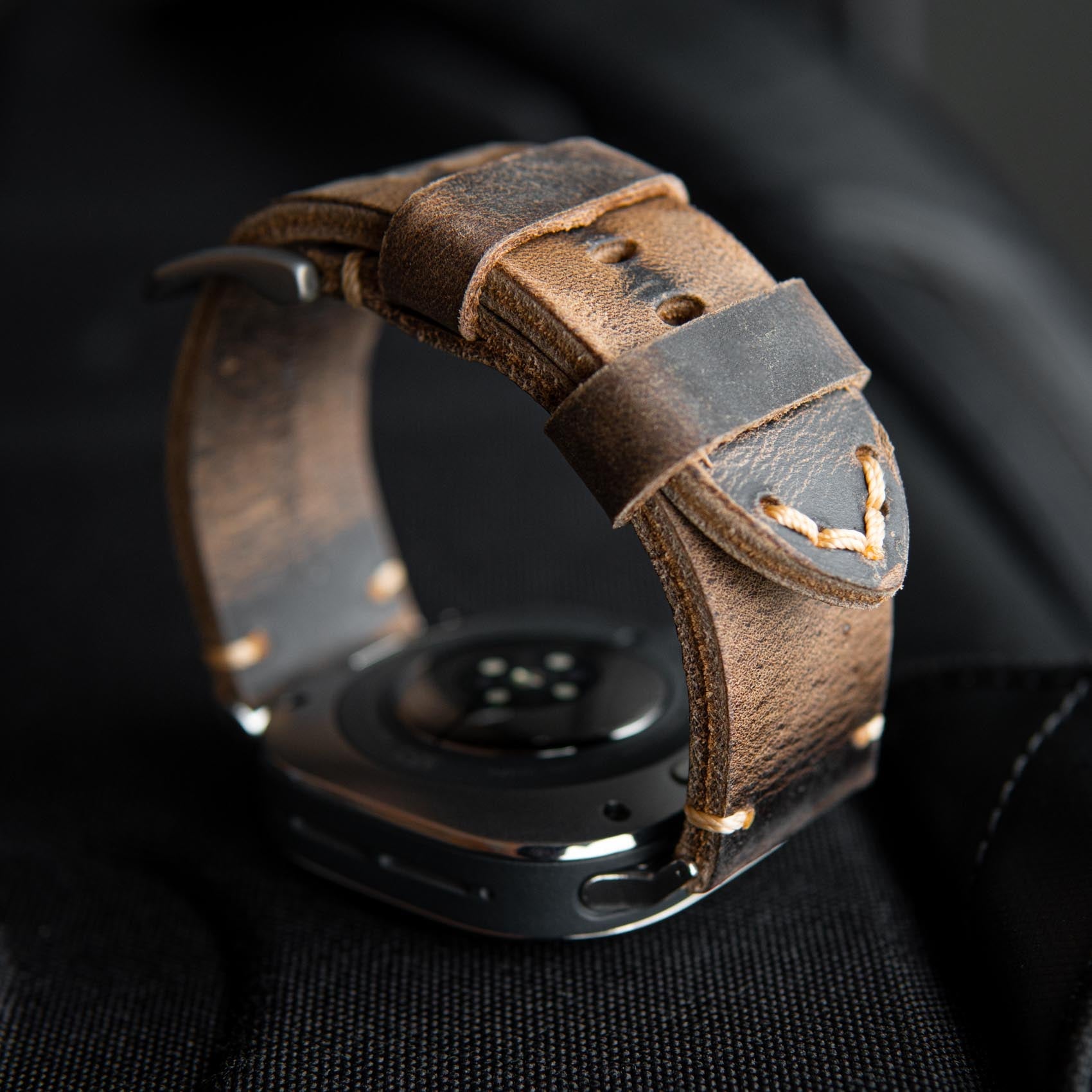 Leather Strap R01 for Samsung Galaxy Watch Ultra Robust